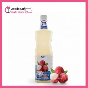 GTP Siro Vải 1.3kg - 930ml (1 thùng giảm 5k - 3 thùng giảm 6k - 5 thùng giảm 7k)