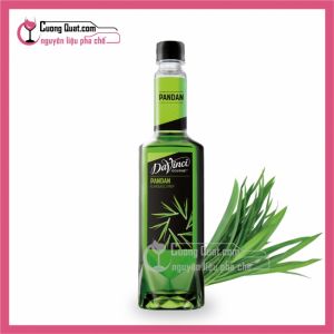 Davinci Siro Lá Dứa 750ml (1 thùng giảm 5k - 3 thùng giảm 6k - 5 thùng giảm 7k)