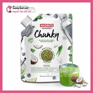 Chunky Mứt Dừa Lá Dứa 1kg (mua 1 thùng giảm 5k mỗi gói)
