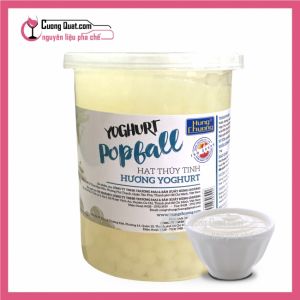 Hùng Chương Hạt Thủy Tinh Yogurt 1kg (1 thùng giảm 2k)