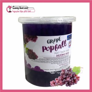Hùng Chương Hạt Thủy Tinh Nho Đen 1kg (1 thùng giảm 2k)