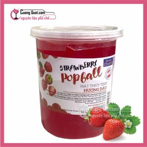 Hùng Chương Hạt Thủy Tinh Dâu 1kg (1 thùng giảm 2k)