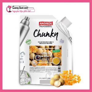 Chunky Mứt Nhãn Hoa Mộc Tê 1kg (1 thùng giảm 5k - 3 thùng giảm 6k - 5 thùng giảm 7k)