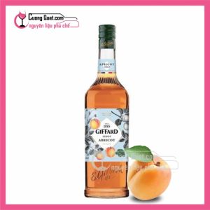 Giffard Siro Mơ 1L (1 thùng giảm 5k - 3 thùng giảm 6k - 5 thùng giảm 7k)