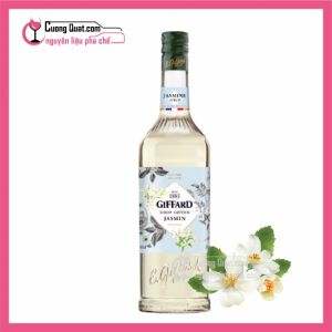 Giffard Siro Hoa Nhài 1L (1 thùng giảm 5k - 3 thùng giảm 6k - 5 thùng giảm 7k)