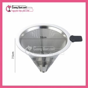 (DC) Phiểu Lọc Trà Inox 1L Thép 304 10cm