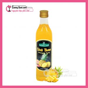 GoldenFarm Siro Thơm 520ml (1 thùng giảm 2k - 3 thùng giảm 3k - 5 thùng giảm 4k)