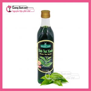 GoldenFarm Siro Trà Xanh 520ml (1 thùng giảm 2k - 3 thùng giảm 3k - 5 thùng giảm 4k)