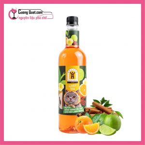 Hestia Siro Lucky Tea Thảo Mộc 750ml (1 thùng giảm 5k - 3 thùng giảm 6k - 5 thùng giảm 7k)
