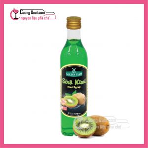GoldenFarm Siro Kiwi 520ml (1 thùng giảm 2k - 3 thùng giảm 3k - 5 thùng giảm 4k)