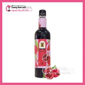 Hestia Siro Lựu Đỏ 750ml (1 thùng giảm 5k - 3 thùng giảm 6k - 5 thùng giảm 7k)