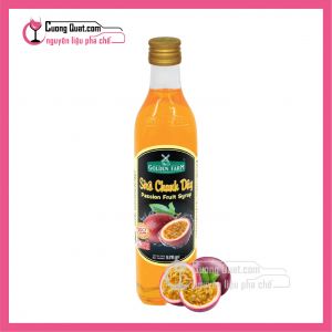 GoldenFarm Siro Chanh Dây 520ml (1 thùng giảm 2k - 3 thùng giảm 3k - 5 thùng giảm 4k)