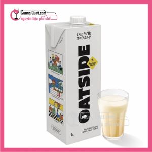 OatSide Thức uống yến mạch Barista Blend 1L (1 thùng giảm 2k - 5 thùng giảm 3k - 10 thùng giảm 4k)