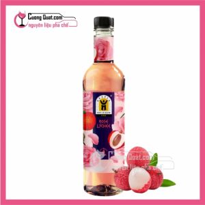Hestia Siro Vải Hoa Hồng 750ml (1 thùng giảm 5k - 3 thùng giảm 6k - 5 thùng giảm 7k)