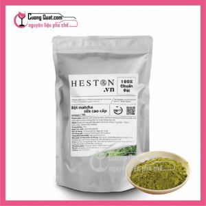 Heston Bột Matcha Sữa 1kg (1 thùng giảm 5k mỗi gói)