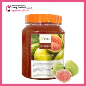 Mứt Ổi Hồng Dedu 1kg (CTKM: Mua 1T giảm 2k mỗi chai, có thể mix)