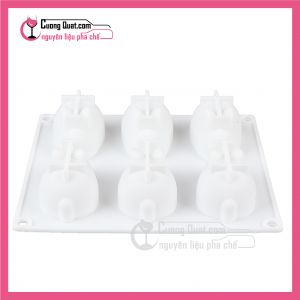 (DC) Khuôn Làm Bánh Silicon (Ngẫu Nhiên)