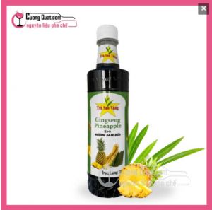 Sao Vàng Siro Sâm Dứa 730ml