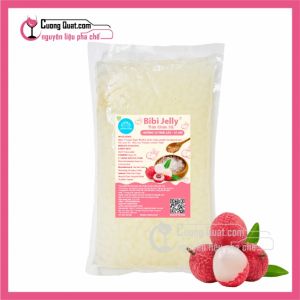 Bibi Trân Châu 3Q Vải 2kg (1 thùng giảm 5k - 3 thùng giảm 6k - 5 thùng giảm 7k)