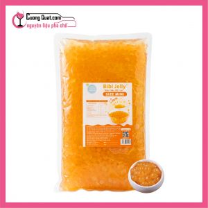 Bibi Trân Châu 3Q Cam Trơn Size Mini 2kg (1 thùng giảm 5k - 3 thùng giảm 6k - 5 thùng giảm 7k)