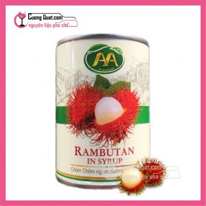 Chôm Chôm Đóng Hộp Hiệu AA 565Gr (1 thùng giảm 2k - 3 thùng giảm 3k - 5 thùng giảm 5k)