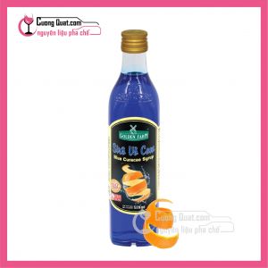 GoldenFarm Siro Vỏ Cam Curacao 520ml (1 thùng giảm 2k - 3 thùng giảm 3k - 5 thùng giảm 4k)