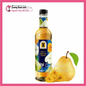 Hestia Siro Lê Hoa Cúc 750ml (1 thùng giảm 5k - 5 thùng giảm 6k)