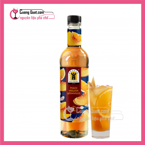 Hestia Siro Đào Cam Sả 750ml (1 thùng giảm 5k - 3 thùng giảm 6k - 5 thùng giảm 7k)