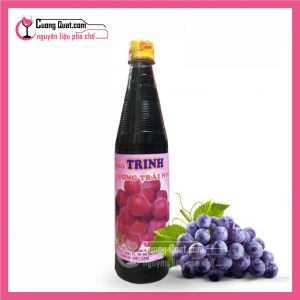 Trinh Siro Nho 600ml (1 thùng giảm 5k - 3 thùng giảm 6k - 5 thùng giảm 7k)