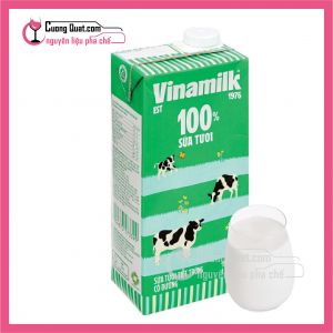 Vinamilk Sữa Tươi Tiệt Trùng Có Đường 1L (1 thùng giảm 2k - 5 thùng giảm 3k)