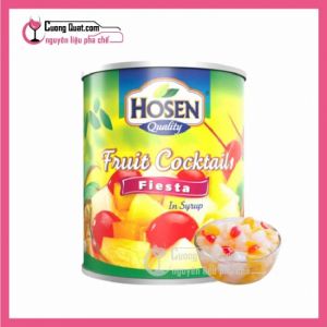 (Đồ Hộp) Cocktail Hosen 836gr (CTKM: Mua 6 hôp giảm 1k, mua 12 hộp giảm 2k mỗi hộp, 60 hộp giảm 3k mỗi hộp)