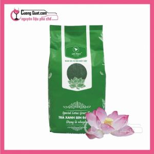 Lộc Phát Trà Xanh Sen Đặc Biệt (Lá Nhuyễn) 1kg (1 thùng giảm 5k - 3 thùng giảm 6k - 5 thùng giảm 7k)