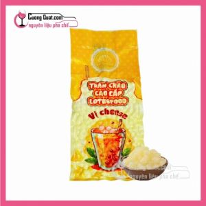 Trân Châu Lotus Cheese Phô Mai 1KG (1 thùng giảm 2k - 3 thùng giảm 3k - 5 thùng giảm 4k)