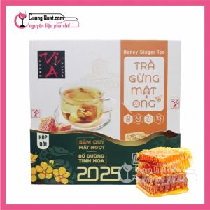 Trà Gừng Mật Ong Vị Á Golden Farm Hộp 300G (CTKM: Mua 1T giảm 2k mỗi hộp, có thể mix)