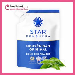 Star Kombucha Nguyên Bản Túi 1.5L (CTKM: Mua 1T giảm 2k mỗi gói, có thể mix)