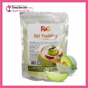 Bột Pudding R&G Dưa Lưới 1kg (CTKM: Mua 10 gói giảm 1k mỗi gói, 20 gói giảm 2k mỗi gói, 60 gói giảm 3k mỗi gói có thể mix)