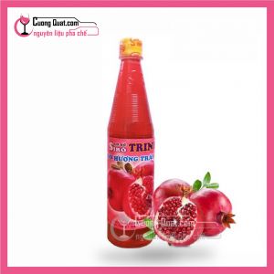 Siro Trinh Lựu 600ml (CTKM: Mua 10 chai giảm 1k mỗi chai, 20 chai giảm 2k mỗi chai, 100 chai giảm 3k 1 chai(Có thể mix))