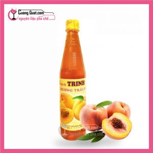 Trinh Siro Đào 600ml (1 thùng giảm 5k - 3 thùng giảm 6k - 5 thùng giảm 7k)