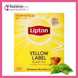 Lipton Trà Túi Lọc Hộp 100 túi (1 thùng giảm 2k - 3 thùng giảm 3k - 5 thùng giảm 5k)