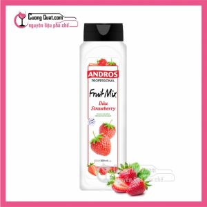 Andros Fruit Mix Dâu 820ml (1 thùng giảm 5k - 3 thùng giảm 6k - 5 thùng giảm 7k)