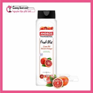 Andros Fruit Mix Cam Đỏ 820ml (1 thùng giảm 5k - 3 thùng giảm 6k - 5 thùng giảm 7k)
