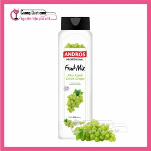 Andros Fruit Mix Nho Xanh 820ml (1 thùng giảm 5k - 3 thùng giảm 6k - 5 thùng giảm 7k)