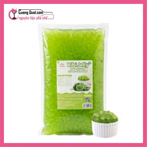 Trân Châu 3Q BIBI Hương Cốm Xanh 2kg (1 thùng giảm 5k - 3 thùng giảm 6k - 5 thùng giảm 7k)