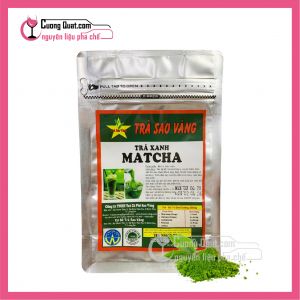 Trà Sao Vàng Bột Trà Xanh Matcha Gói 100g (CTKM: Mua 1T giảm 2k mỗi gói, có thể mix)