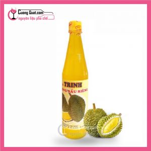 Trinh Siro Sầu Riêng 600ml (1 thùng giảm 5k - 3 thùng giảm 6k - 5 thùng giảm 7k)