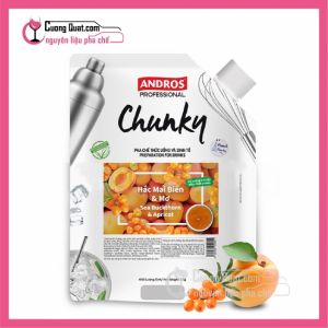 Chunky Mứt Hắc Mai Biển Mơ 1kg (1 thùng giảm 5k - 3 thùng giảm 6k - 5 thùng giảm 7k)