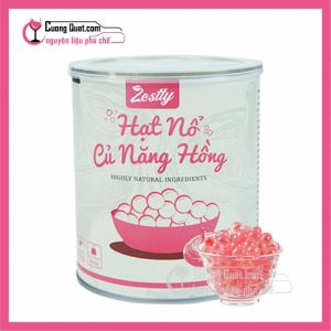 Zestty Hạt Nổ Củ Năng Hồng 850g (1 thùng giảm 2k - 3 thùng giảm 3k - 5 thùng giảm 5k)