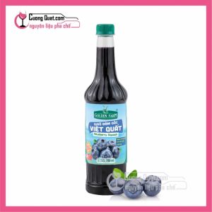 Goldenfarm Siro Đậm Đặc Việt Quất 700ml (1 thùng giảm 2k - 3 thùng giảm 3k - 5 thùng giảm 4k)