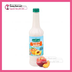 Goldenfarm Siro Đậm Đặc Đào 700ml (1 thùng giảm 2k - 3 thùng giảm 3k - 5 thùng giảm 4k)