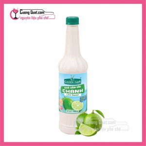 Goldenfarm Siro Đậm Đặc Chanh 700ml (1 thùng giảm 2k - 3 thùng giảm 3k - 5 thùng giảm 4k)